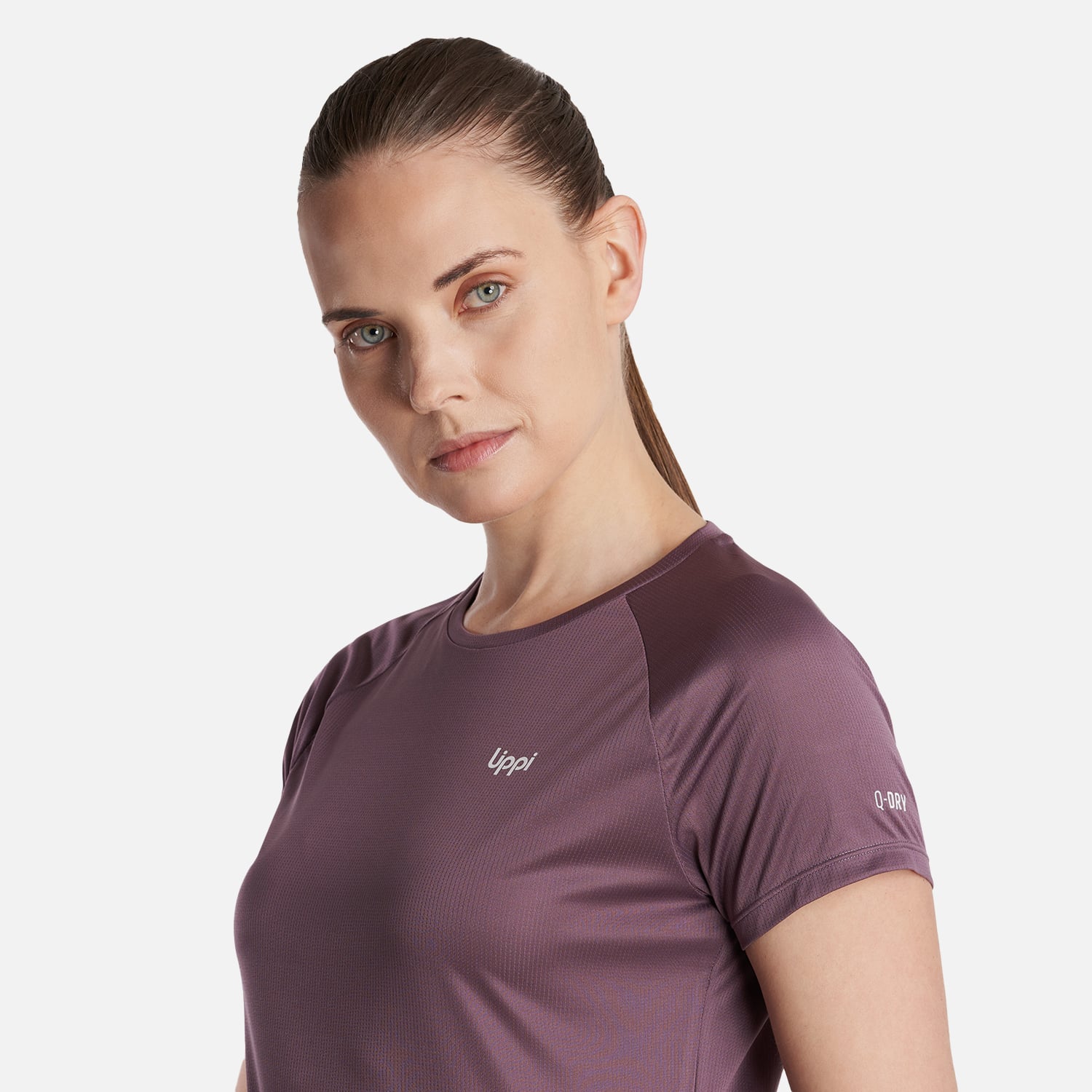 POLERA NIÑA LIPPI MORADO TEEN GIRL CORE Q-DRY T-SHIRT - 5