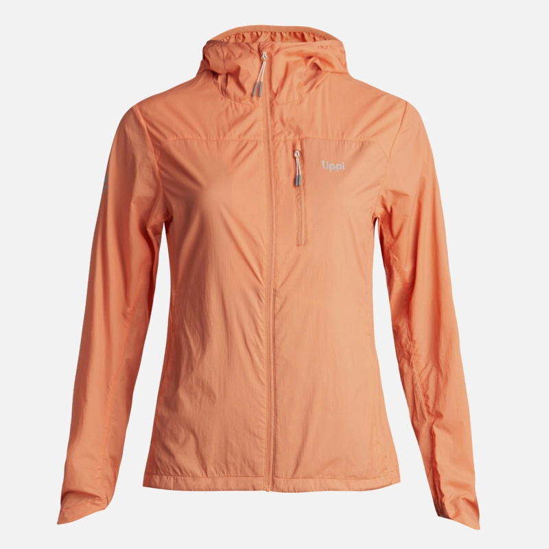 CHAQUETA MUJER  SPRY WINDBREAKER HOODY JACKET SALMON LIPPI - 1