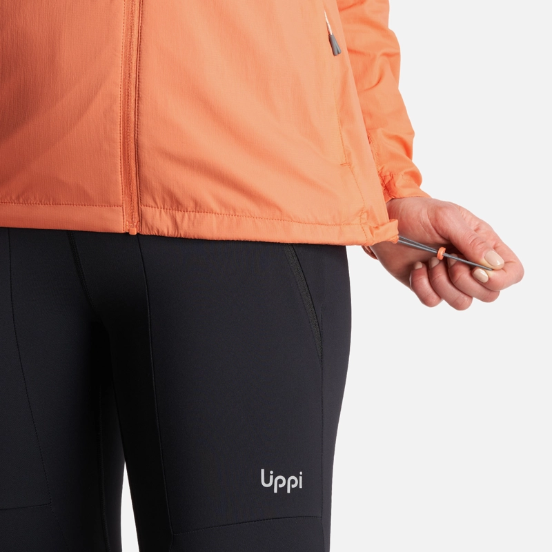 CHAQUETA MUJER  SPRY WINDBREAKER HOODY JACKET SALMON LIPPI - 7