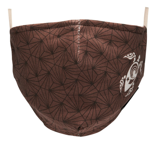 MASCARILLA UNISEX CAPARAZON EN COLOR CAFE HAKA HONU - 2