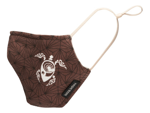 MASCARILLA UNISEX CAPARAZON EN COLOR CAFE HAKA HONU - 3