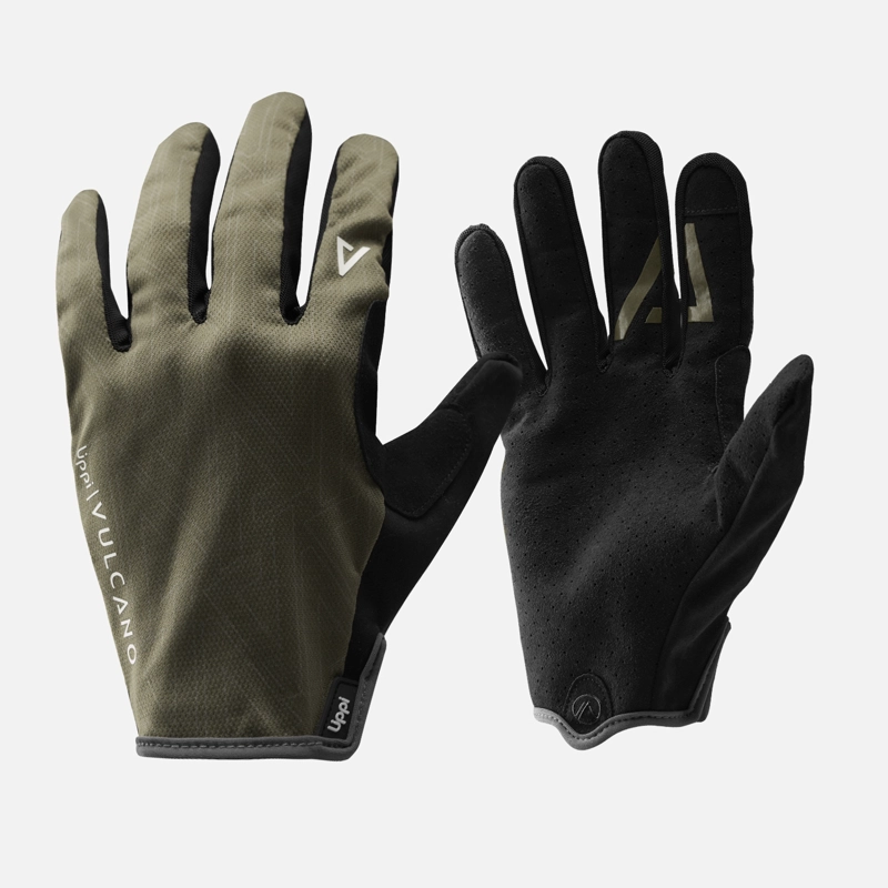 GUANTE LIPPI OLIVA VULCANO LIGHT GLOVES OSCURO - 1