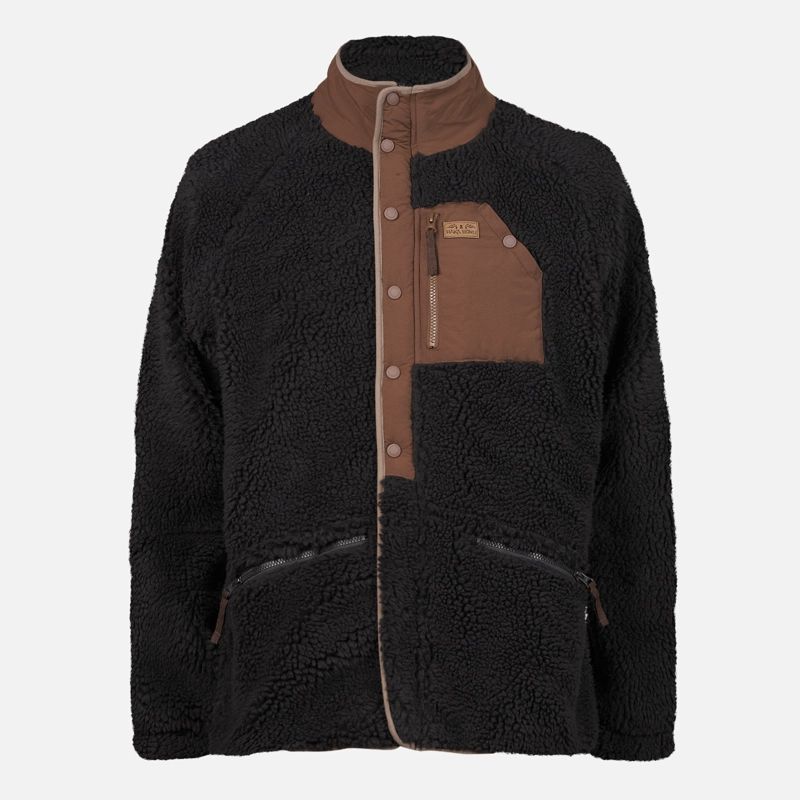 CHAQUETA HOMBRE ZIP-PORRITO NEGRO HAKA HONU - 1