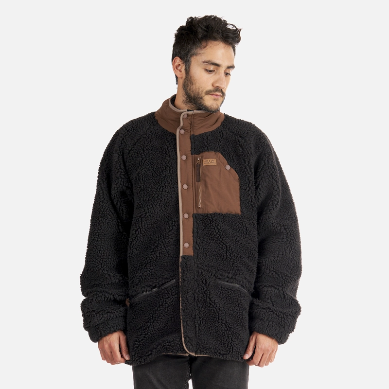 CHAQUETA HOMBRE ZIP-PORRITO NEGRO HAKA HONU - 2