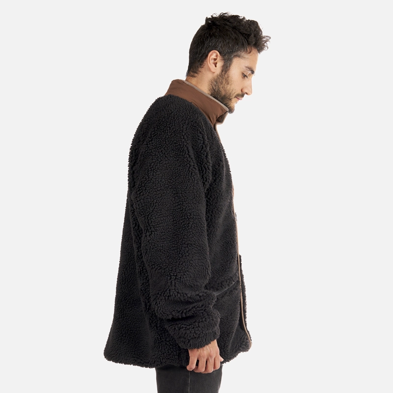 CHAQUETA HOMBRE ZIP-PORRITO NEGRO HAKA HONU - 4