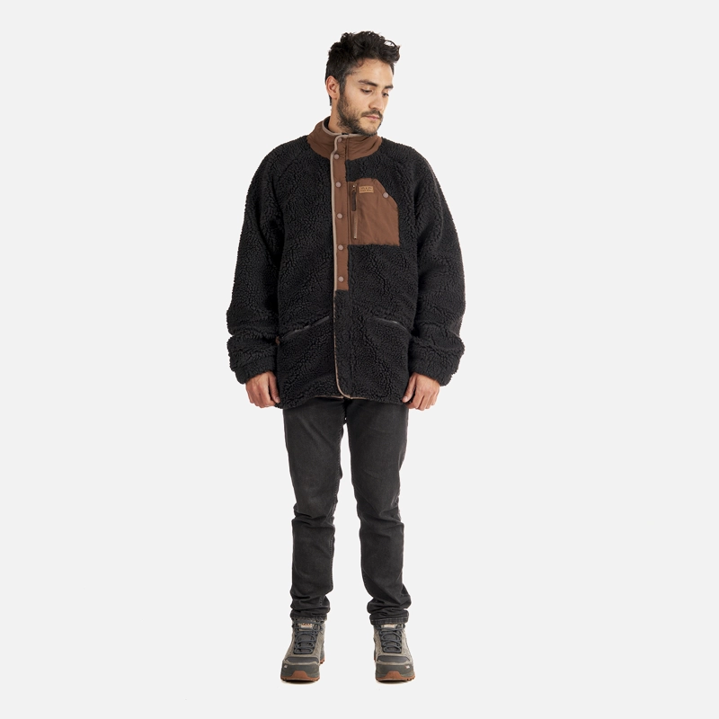 CHAQUETA HOMBRE ZIP-PORRITO NEGRO HAKA HONU - 7