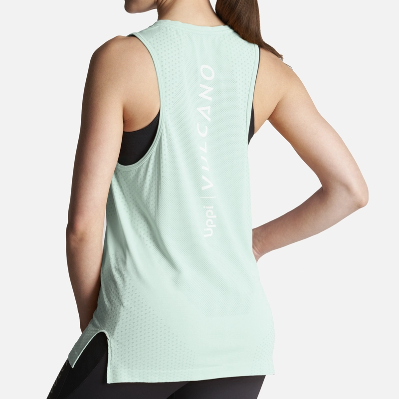 POLERA MUJER 4 RUN SEAMLESS TRAIL T-SHIRT CELESTE LIPPI - 5