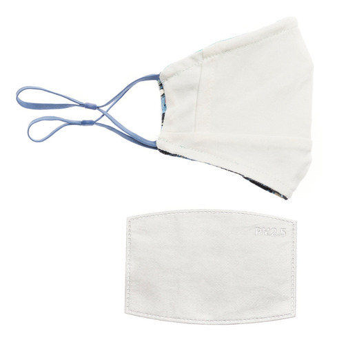 MASCARILLA UNISEX CAPARAZON AZUL HAKA HONU - 4