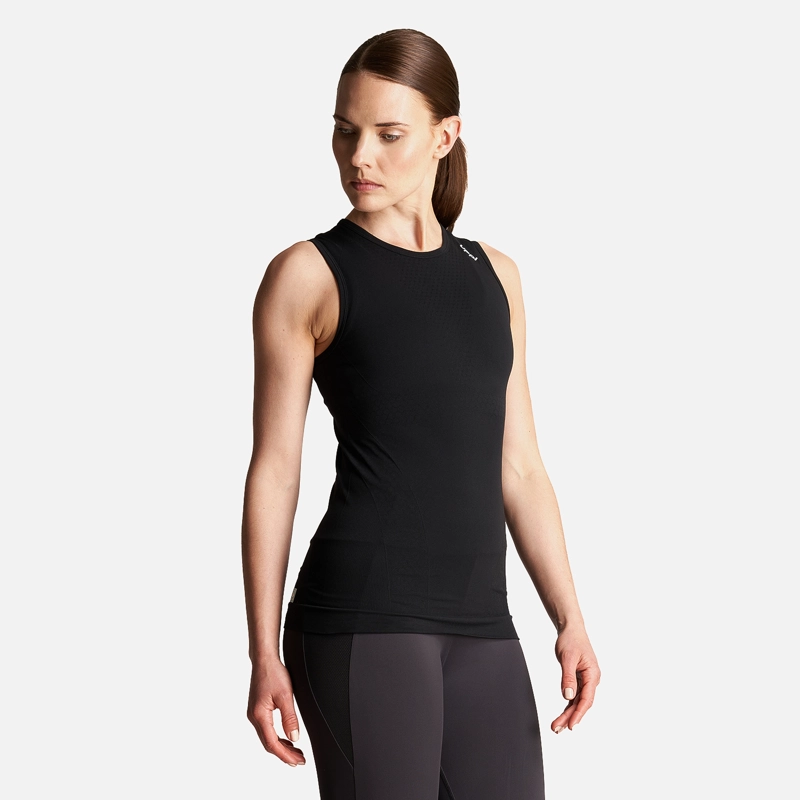 PRIMERA CAPA MUJER SKINTEC 1000 WITHOUT SLEEVE NEGRO LIPPI - 3
