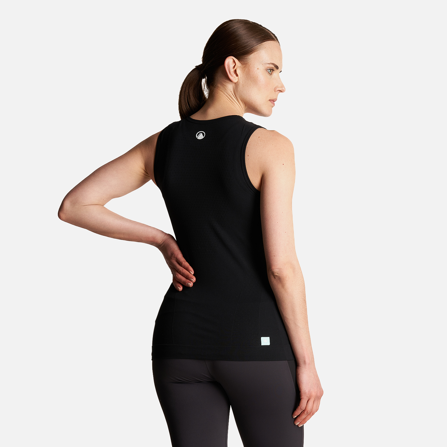 PRIMERA CAPA MUJER SKINTEC 1000 WITHOUT SLEEVE NEGRO LIPPI - 4