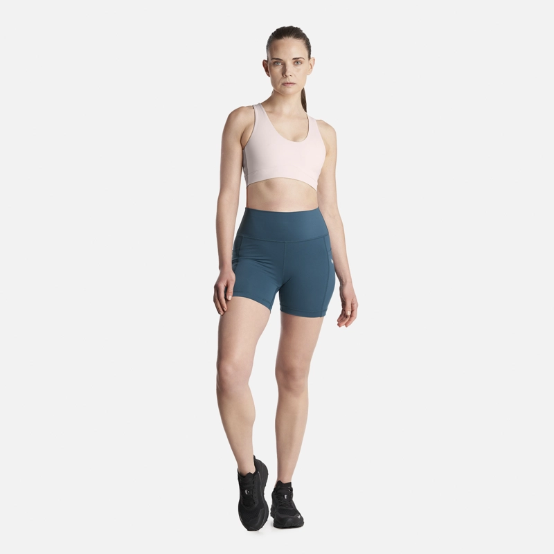 PETO MUJER  RACE SPORTS BRA ROSA CLARO LIPPI - 6