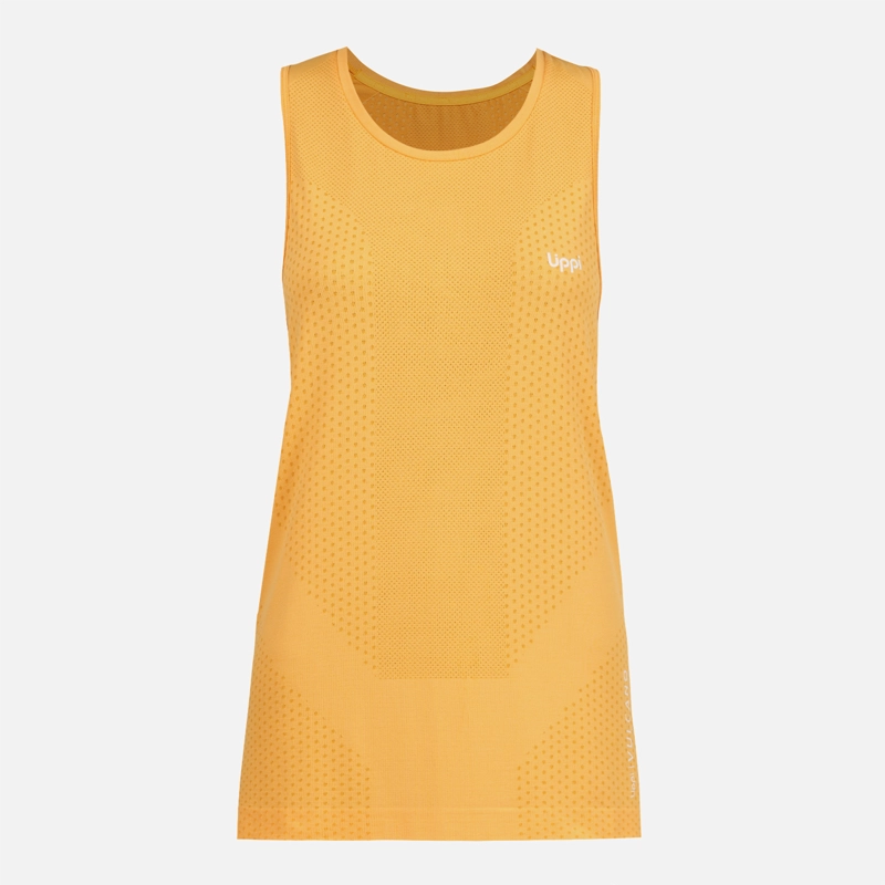 LIPPI POLERA MUJER 4 RUN SEAMLESS TRAIL T-SHIRT AMARILLO LIPPI