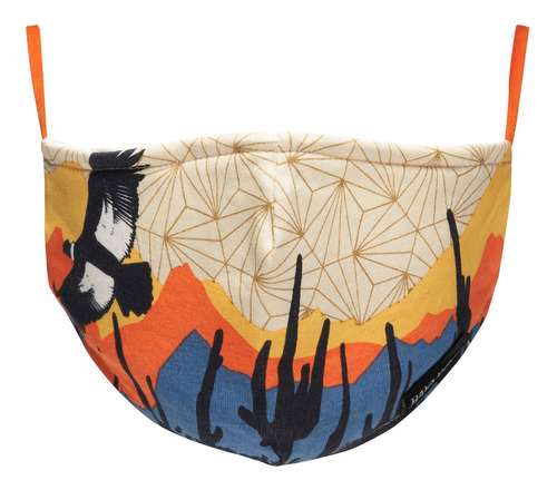MASCARILLA UNISEX CAPARAZON BEIGE HAKA HONU - 2
