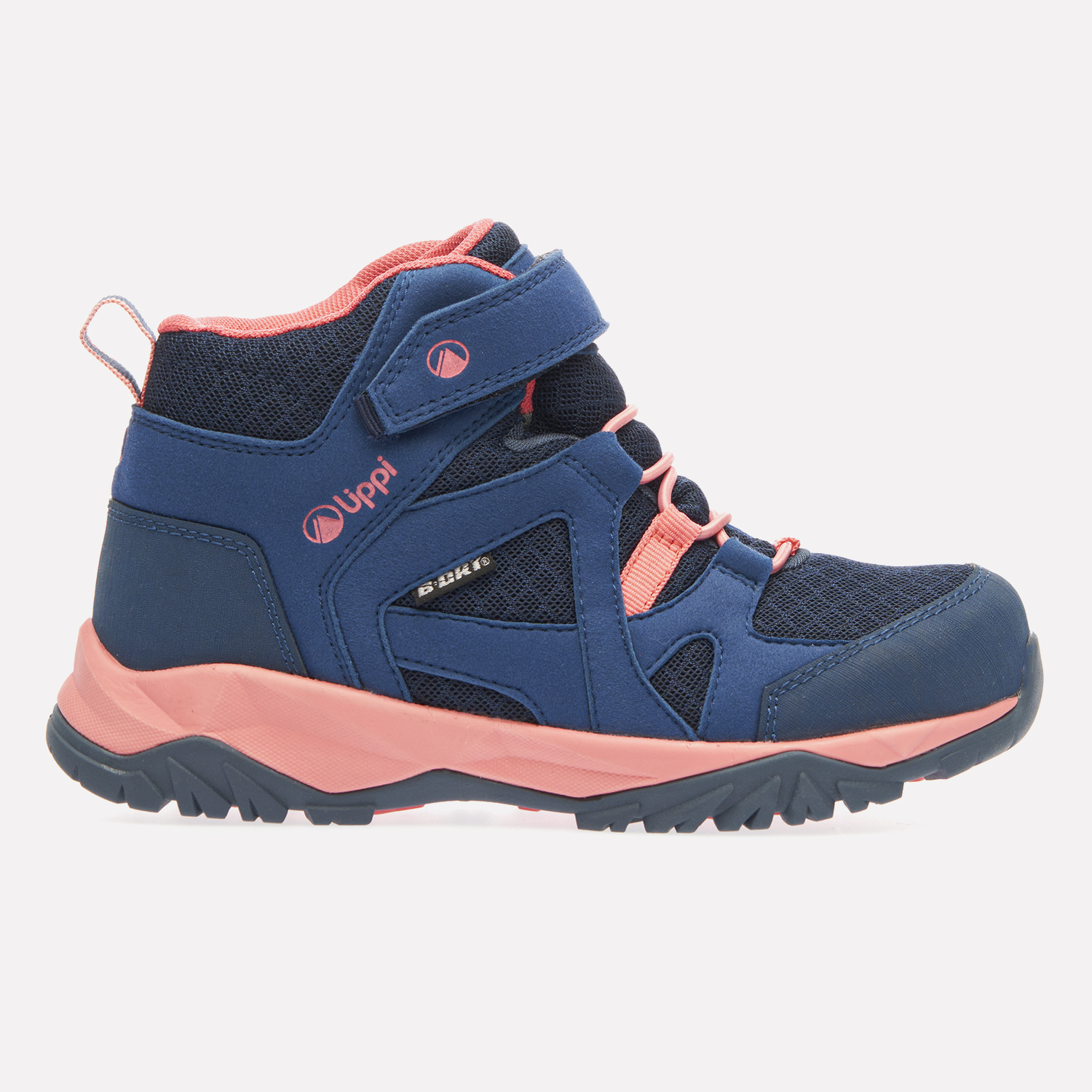 BOTÍN NIÑA LIPPI AZUL TELLUS MID KIDS CORAL - 1