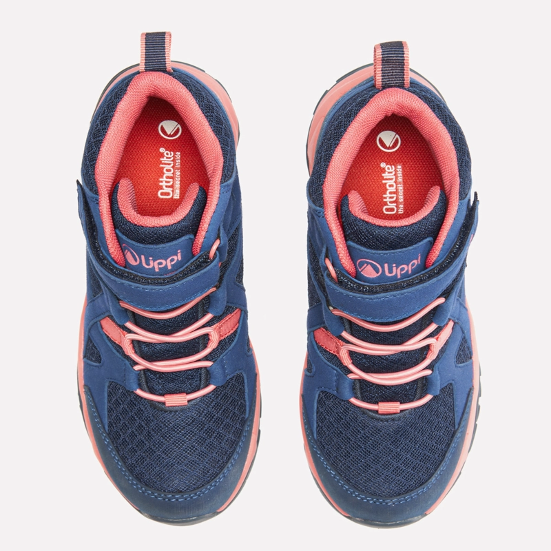 BOTÍN NIÑA LIPPI AZUL TELLUS MID KIDS CORAL - 6