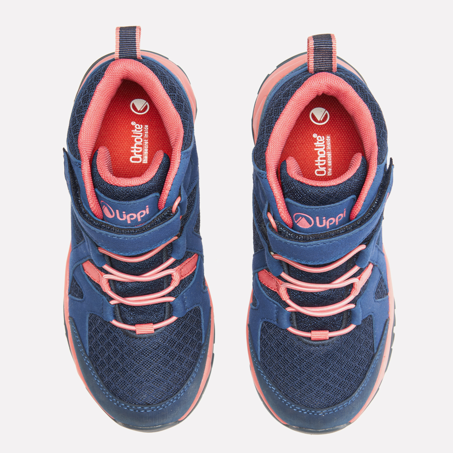 BOTÍN NIÑA LIPPI AZUL TELLUS MID KIDS CORAL - 6