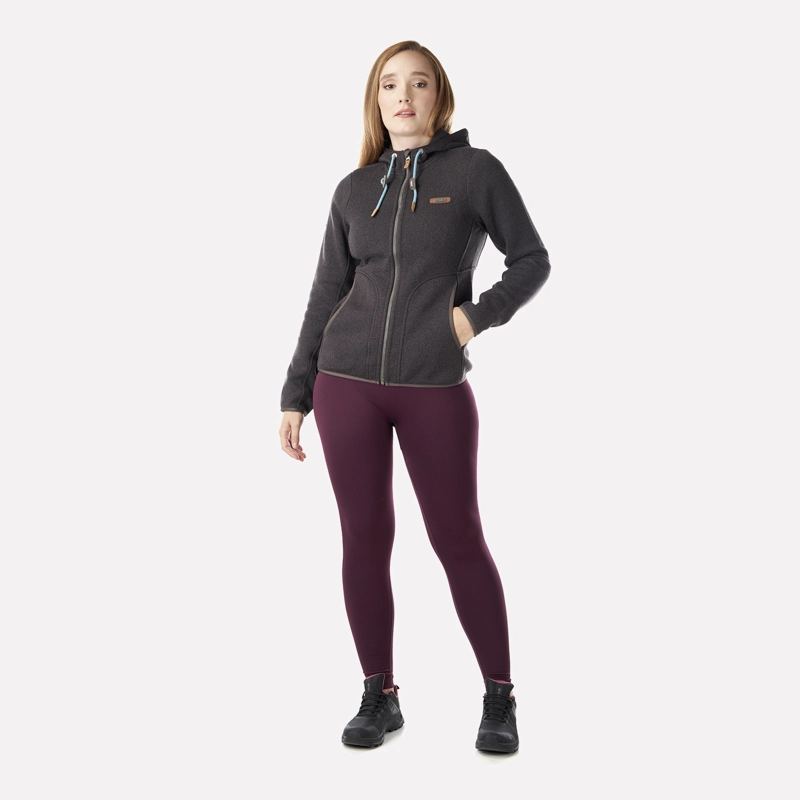 CHAQUETA MUJER ALAMO BLEND-PRO HOODY JACKET GRIS MEDIO LIPPI - 6
