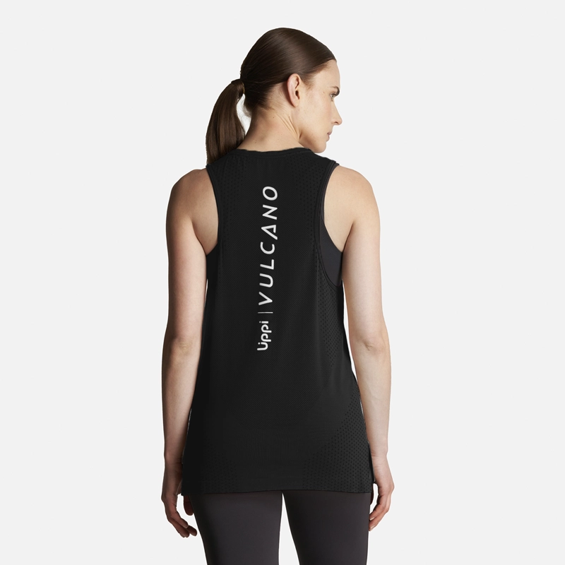 POLERA MUJER 4 RUN SEAMLESS TRAIL T-SHIRT NEGRO LIPPI - 4