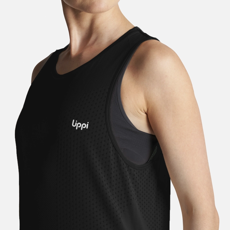 POLERA MUJER 4 RUN SEAMLESS TRAIL T-SHIRT NEGRO LIPPI - 7
