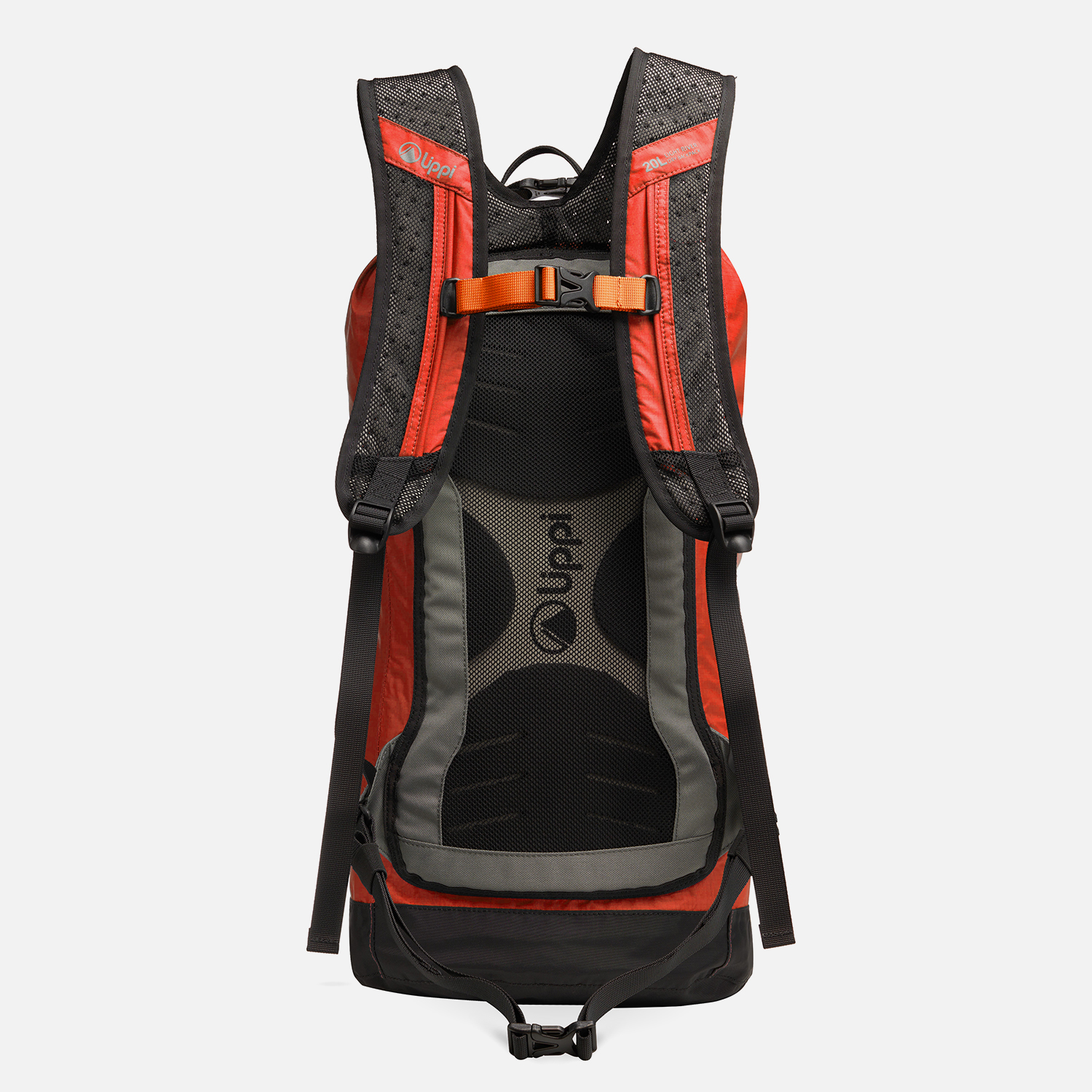 MOCHILA LIPPI NYLON ROJO LIGHT RIVER BACKPACK 20L - 3