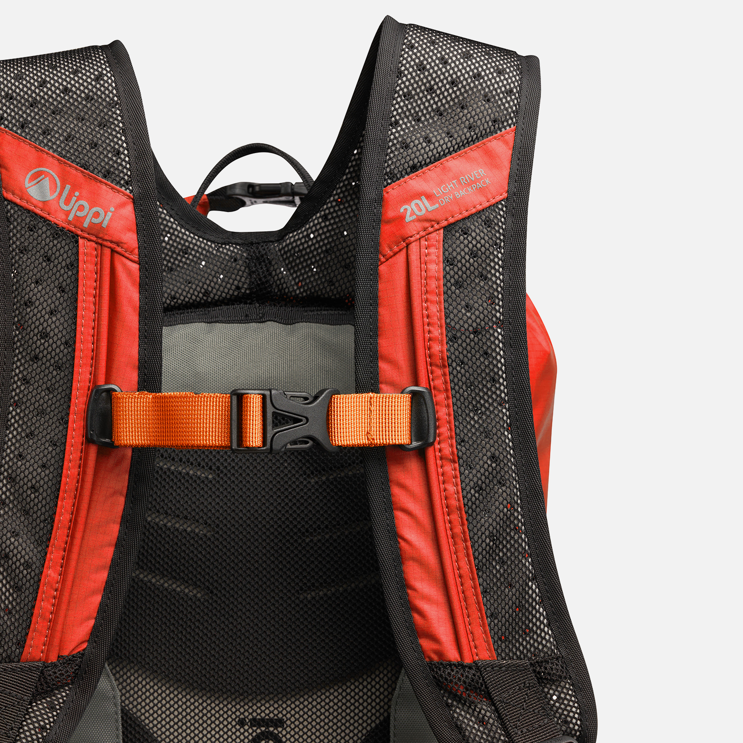 MOCHILA LIPPI NYLON ROJO LIGHT RIVER BACKPACK 20L - 4