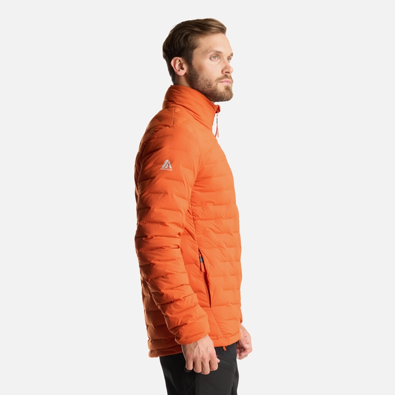 CHAQUETA HOMBRE ULTIMATE STRETCH DOWN JACKET NARANJA OSCURO LIPPI - 4