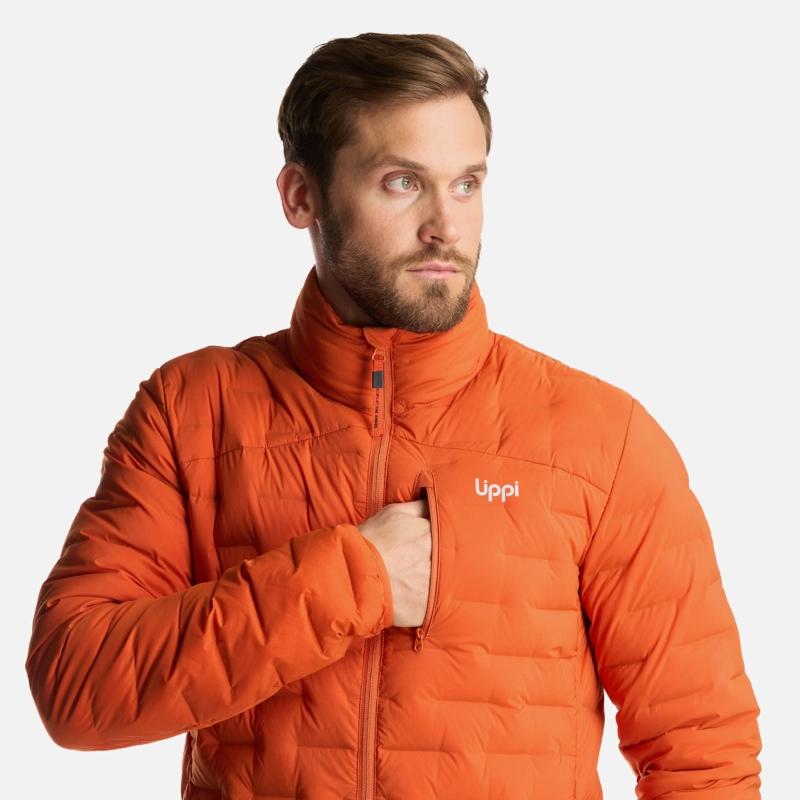 CHAQUETA HOMBRE ULTIMATE STRETCH DOWN JACKET NARANJA OSCURO LIPPI - 6