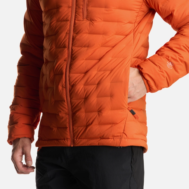 CHAQUETA HOMBRE ULTIMATE STRETCH DOWN JACKET NARANJA OSCURO LIPPI - 7
