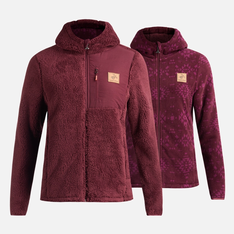 CHAQUETA MUJER BI-POLAR BURDEO HAKA HONU - 1