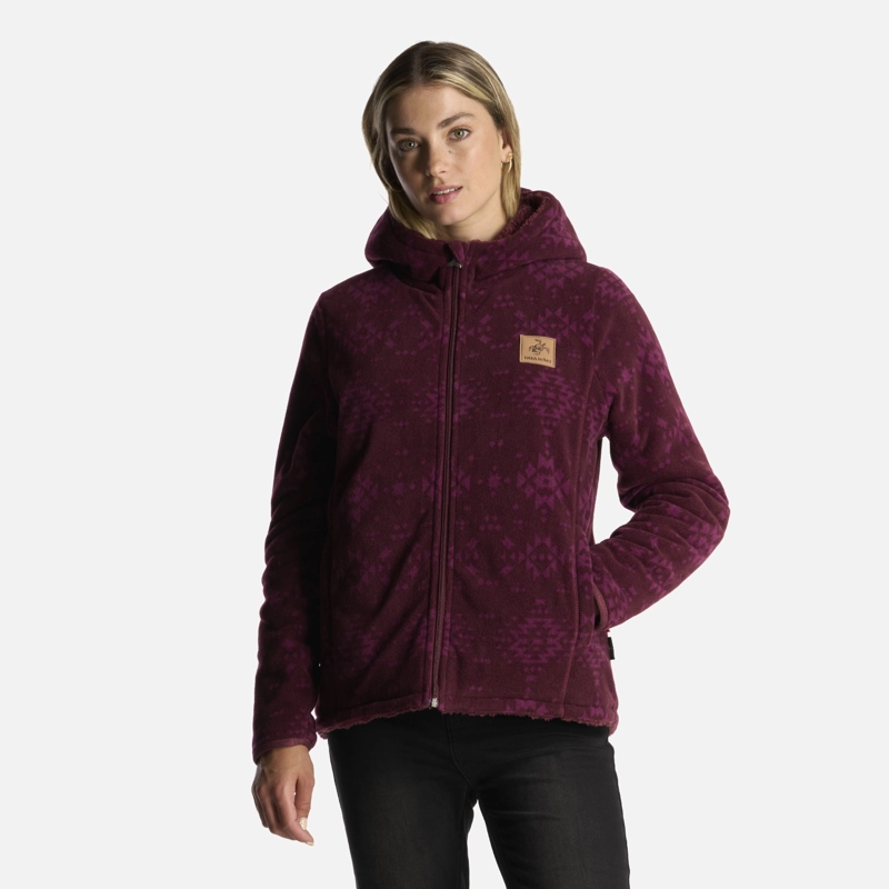 CHAQUETA MUJER BI-POLAR BURDEO HAKA HONU - 8