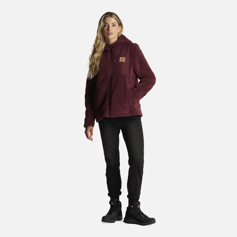 CHAQUETA MUJER BI-POLAR BURDEO HAKA HONU - 9