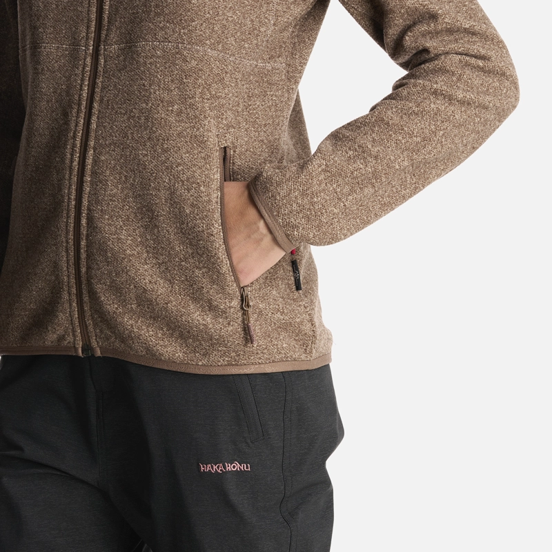 POLERON MUJER TOKERAU PRO TAUPE HAKA HONU - 6