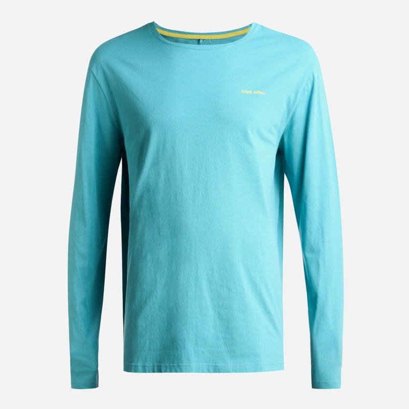 POLERA HOMBRE POLO LARGA TURQUESA HAKA HONU - 1