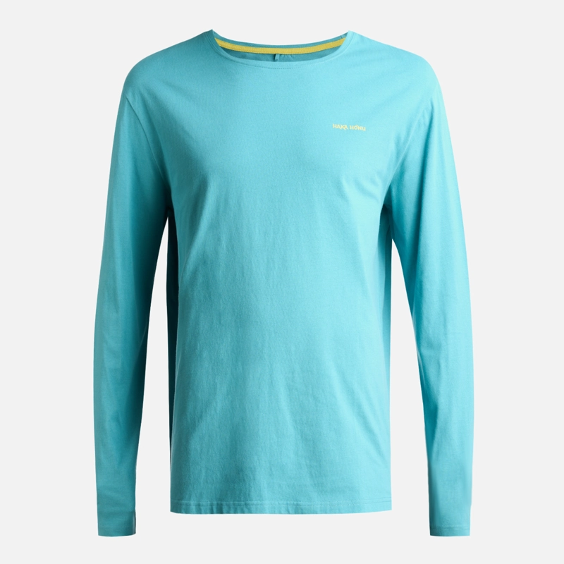POLERA HOMBRE POLO LARGA TURQUESA HAKA HONU - 1