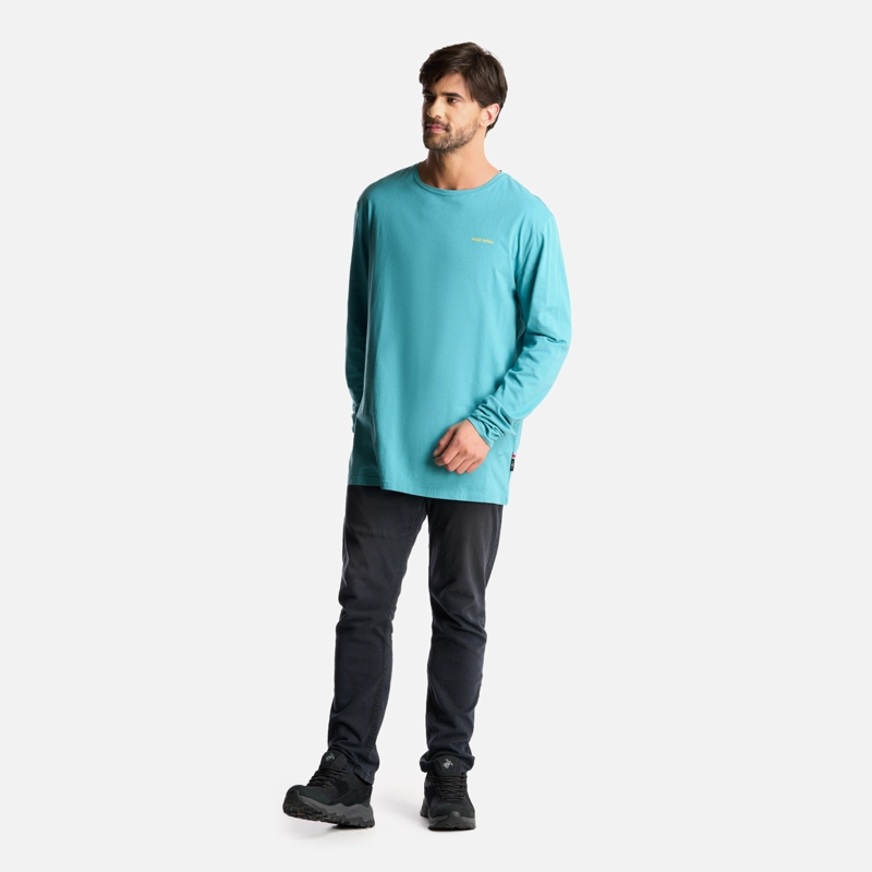 POLERA HOMBRE POLO LARGA TURQUESA HAKA HONU - 6