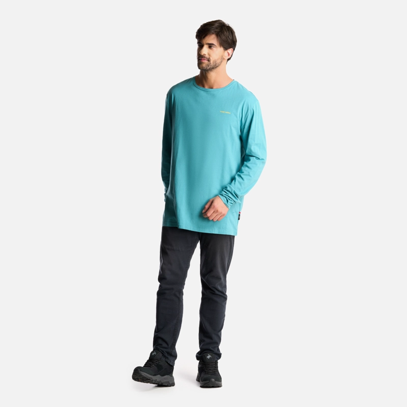 POLERA HOMBRE POLO LARGA TURQUESA HAKA HONU - 6