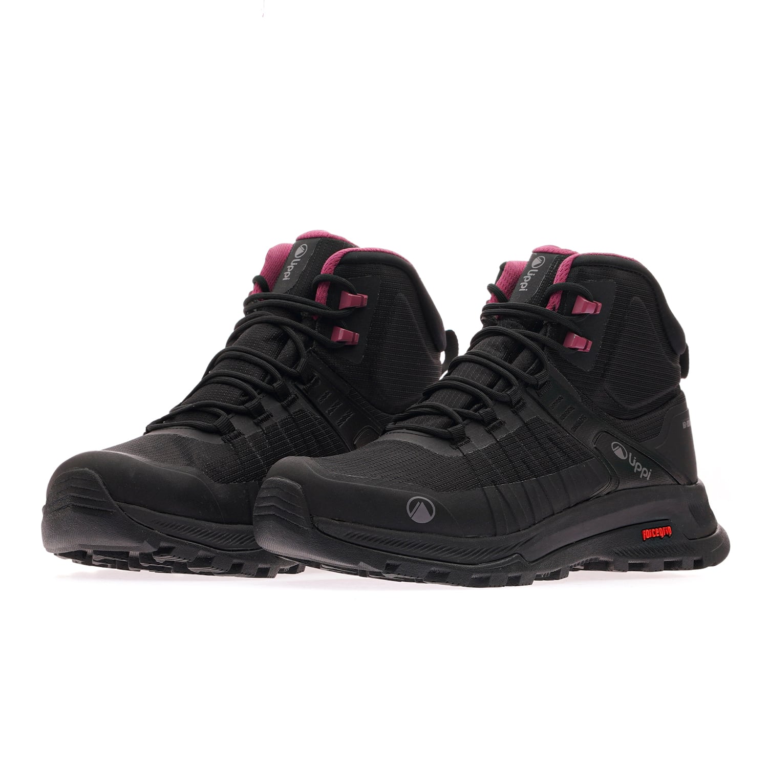 ZAPATILLAS MUJER LIPPI NEGRO VULCANO IRON STONE MID BDRY - 3
