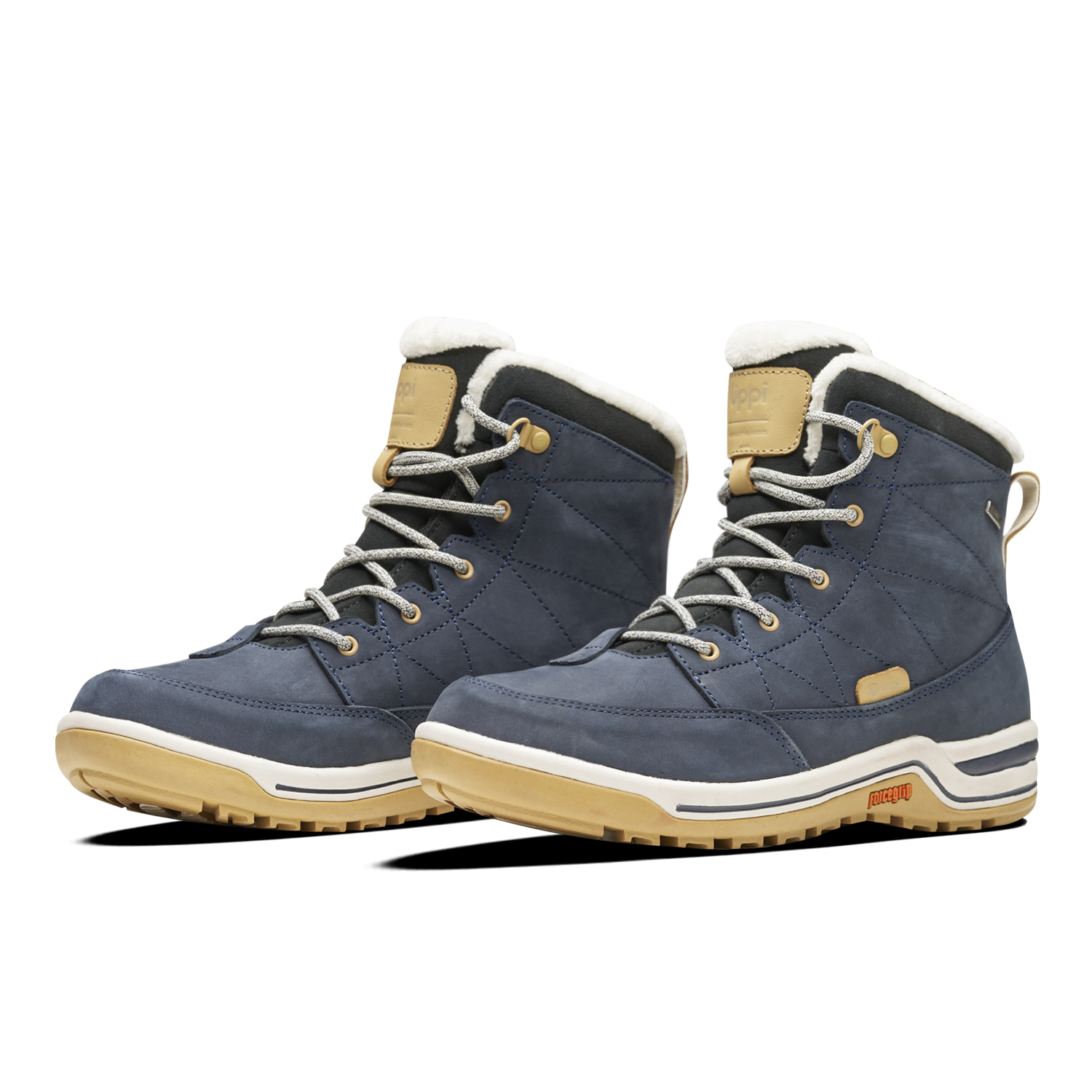 BOTAS MUJER LIPPI AZUL NATIVE MID II NOCHE - 4