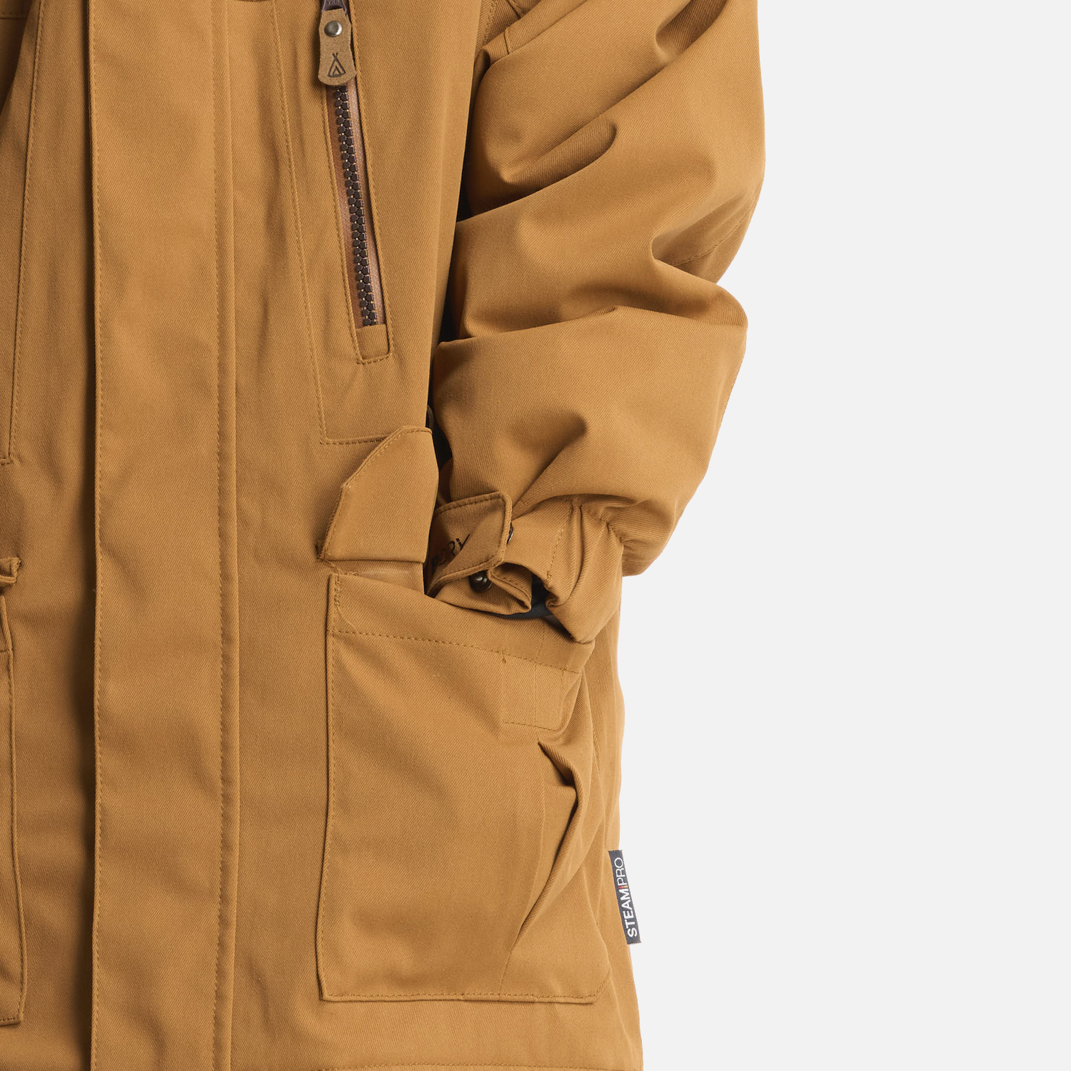 CHAQUETA NIÑO LIPPI CAFÉ CLARO ROBLE B-DRY HOODY JACKET - 5