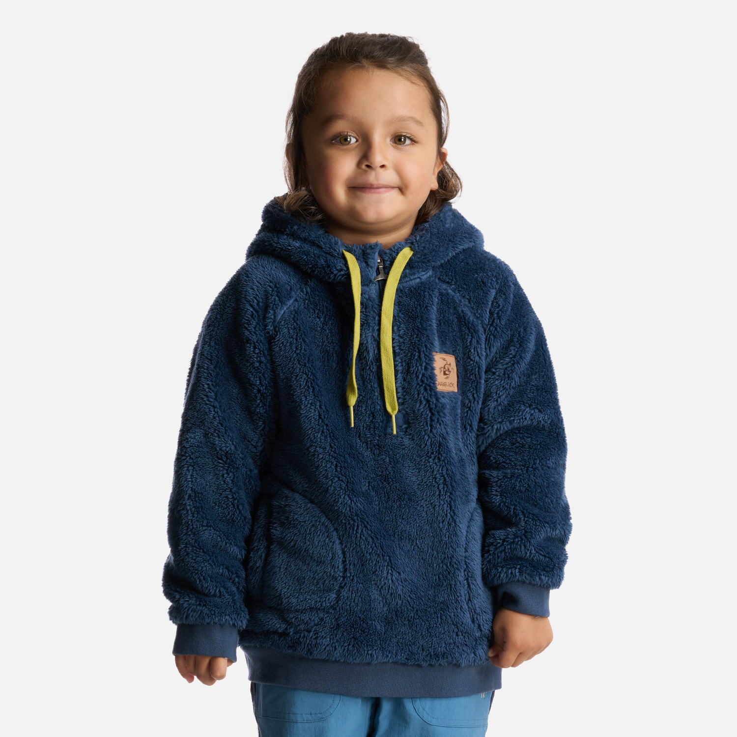 POLERON NIÑO MINI CANGUR-OSO AZUL OSCURO HAKA HONU - 1