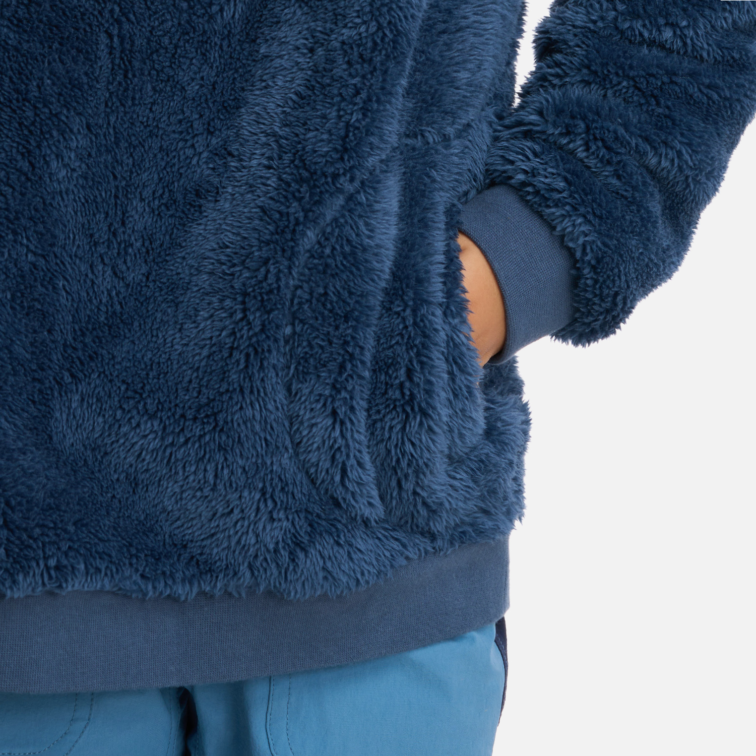 POLERON NIÑO MINI CANGUR-OSO AZUL OSCURO HAKA HONU - 5