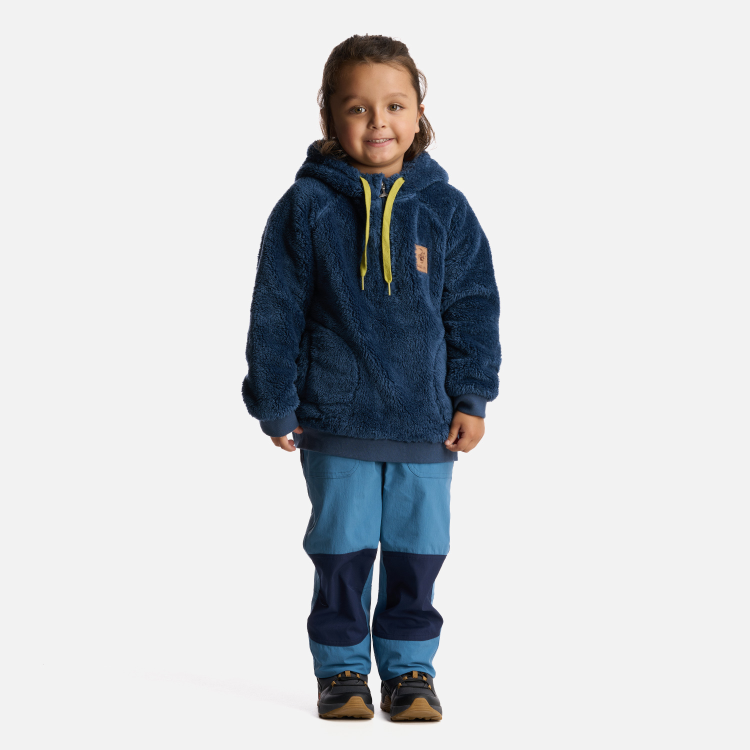POLERON NIÑO MINI CANGUR-OSO AZUL OSCURO HAKA HONU - 6