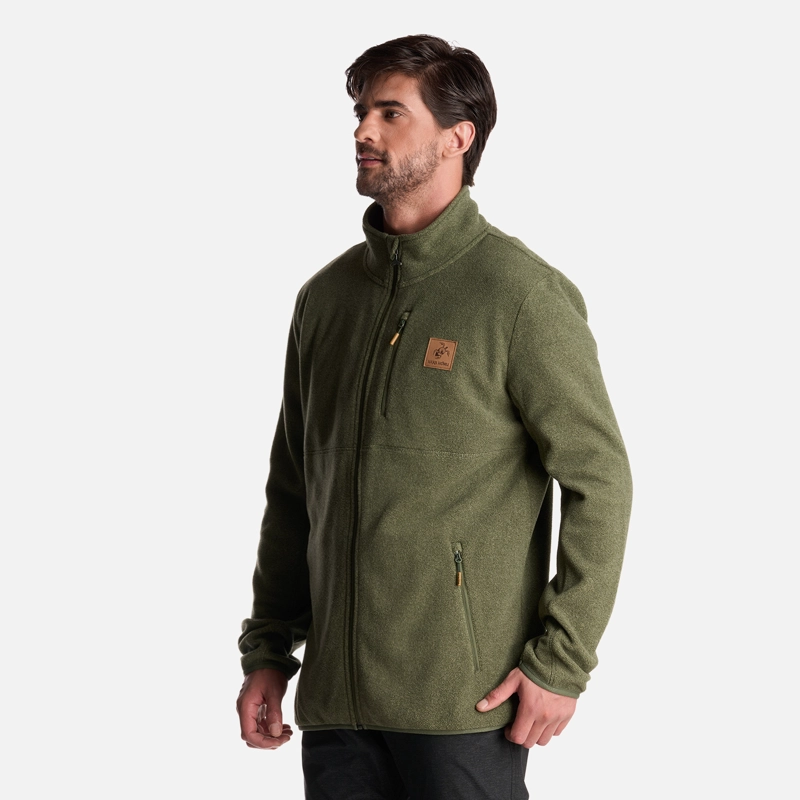 POLERON HOMBRE TOKERAU PRO VERDE GRISACEO HAKA HONU - 3