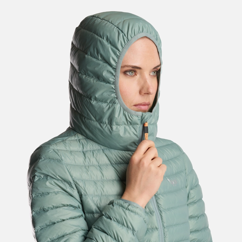 CHAQUETA MUJER PEAK DOWN HOODY JACKET JADE LIPPI - 5