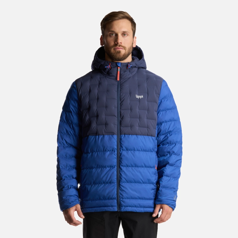 CHAQUETA HOMBRE BAZPUR EVO DOWN HOODY JACKET AZUL MARINO LIPPI - 1