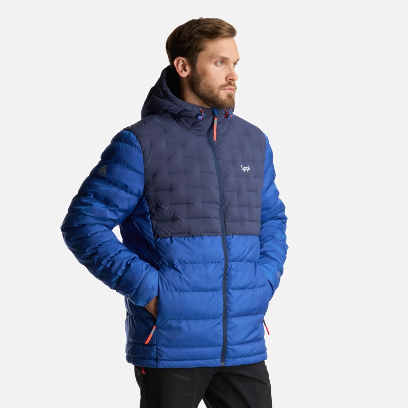 CHAQUETA HOMBRE BAZPUR EVO DOWN HOODY JACKET AZUL MARINO LIPPI - 2