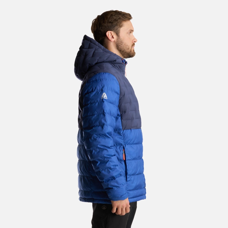 CHAQUETA HOMBRE BAZPUR EVO DOWN HOODY JACKET AZUL MARINO LIPPI - 3