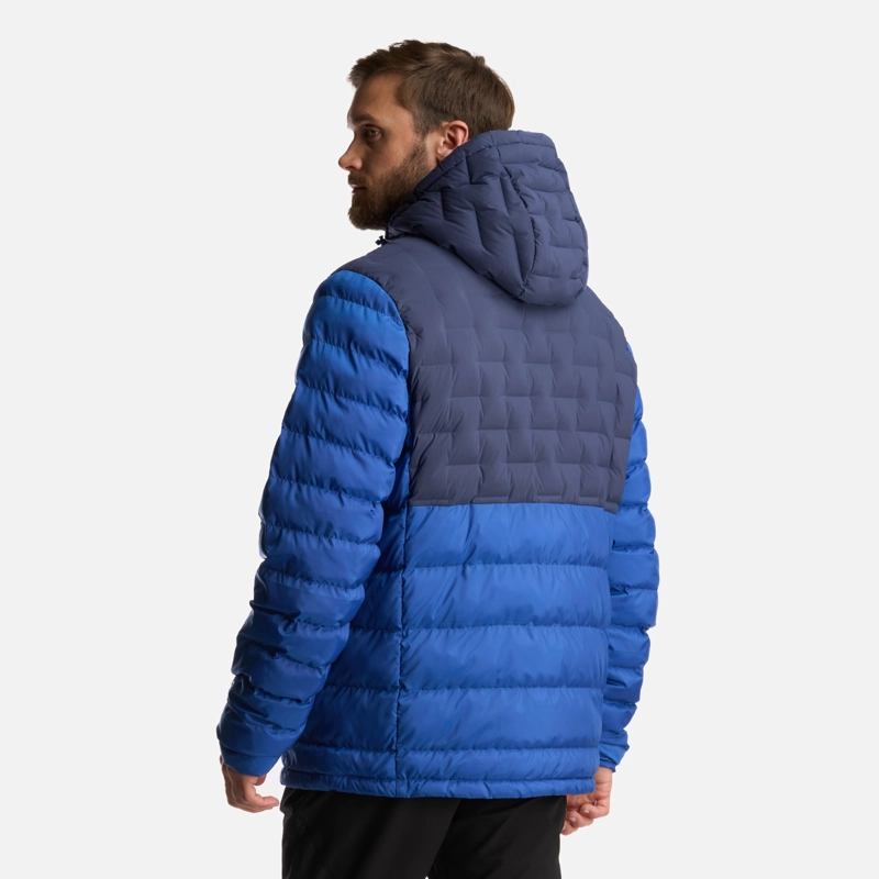 CHAQUETA HOMBRE BAZPUR EVO DOWN HOODY JACKET AZUL MARINO LIPPI - 4