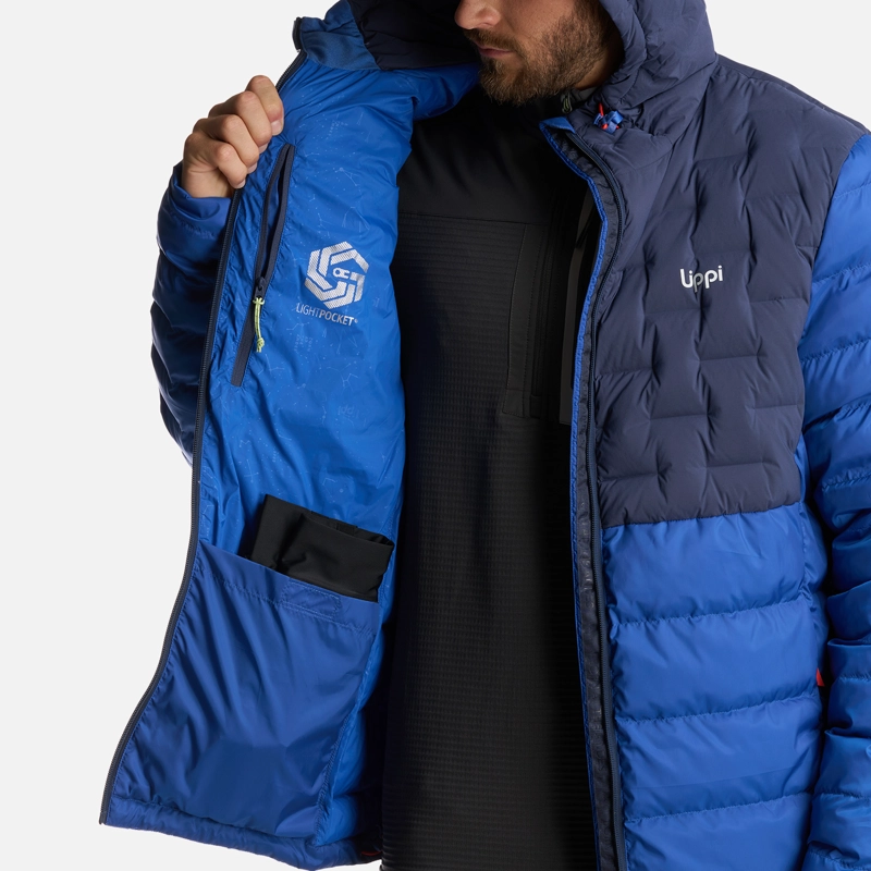 CHAQUETA HOMBRE BAZPUR EVO DOWN HOODY JACKET AZUL MARINO LIPPI - 8