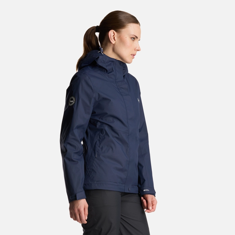 CHAQUETA MUJER BLIZZARD B-DRY HOODY JACKET AZUL MARINO LIPPI - 3